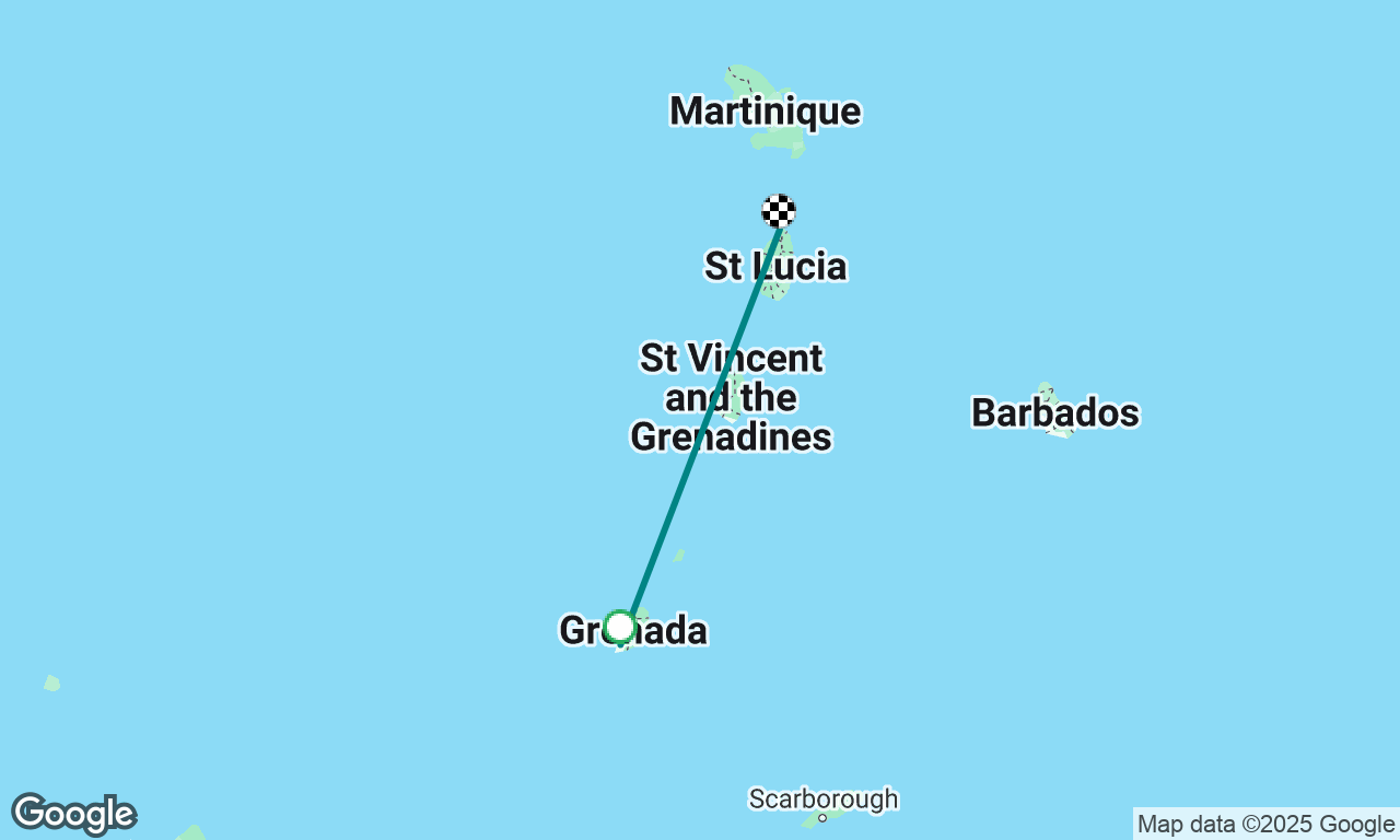 Grenada to St Lucia 