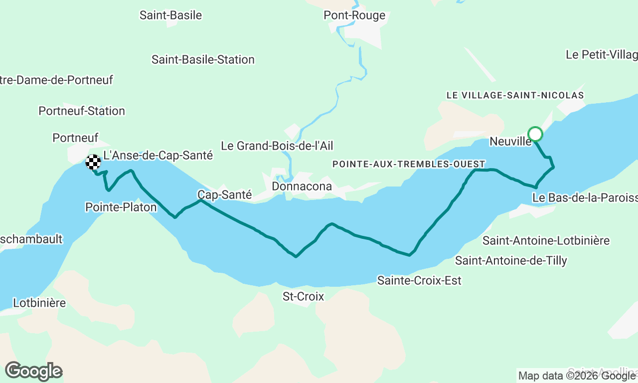 Neuville back to Portneuf.