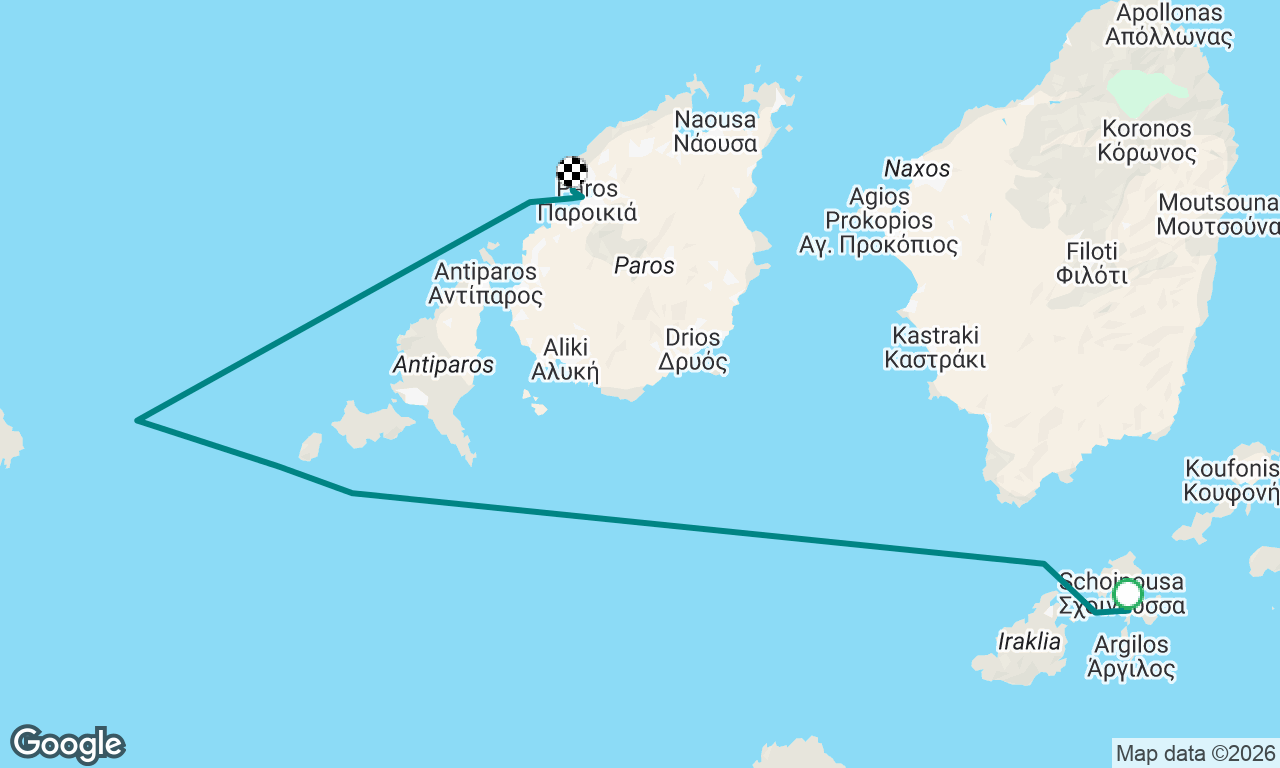 Voyage map