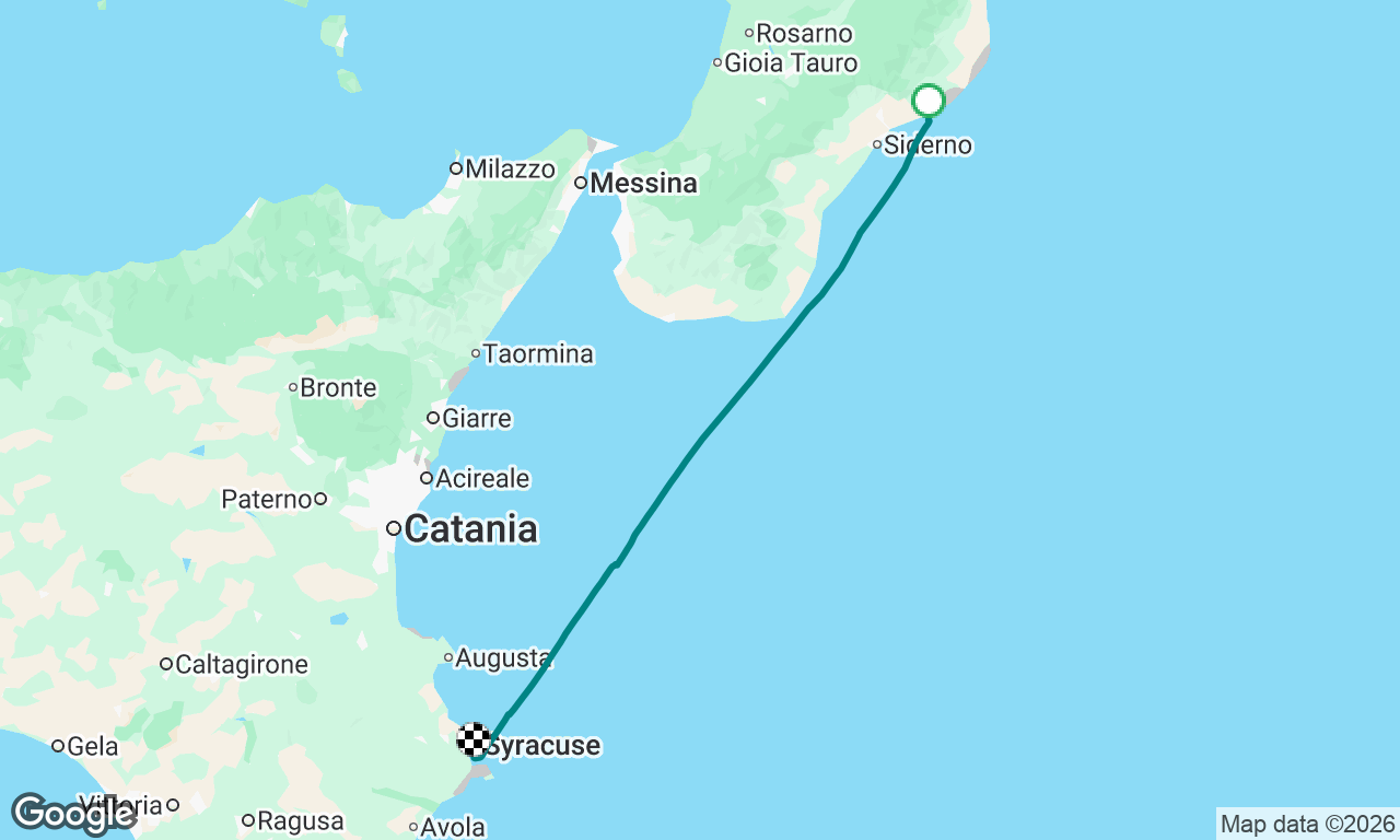 Voyage map