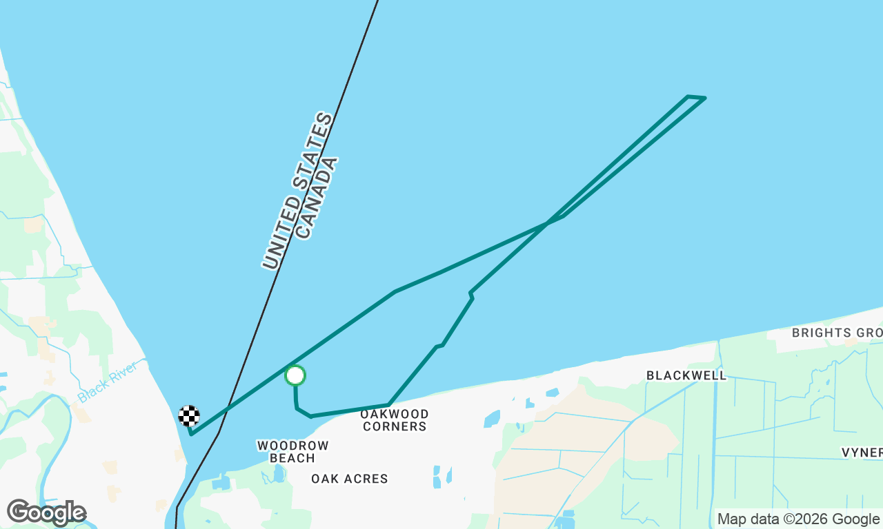 Voyage map