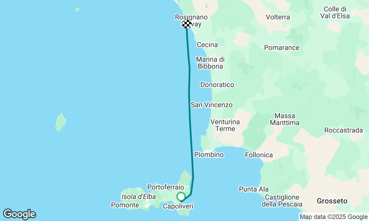 Voyage map