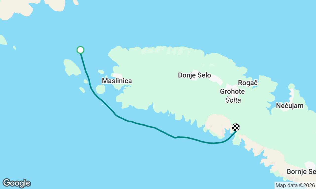 Voyage map