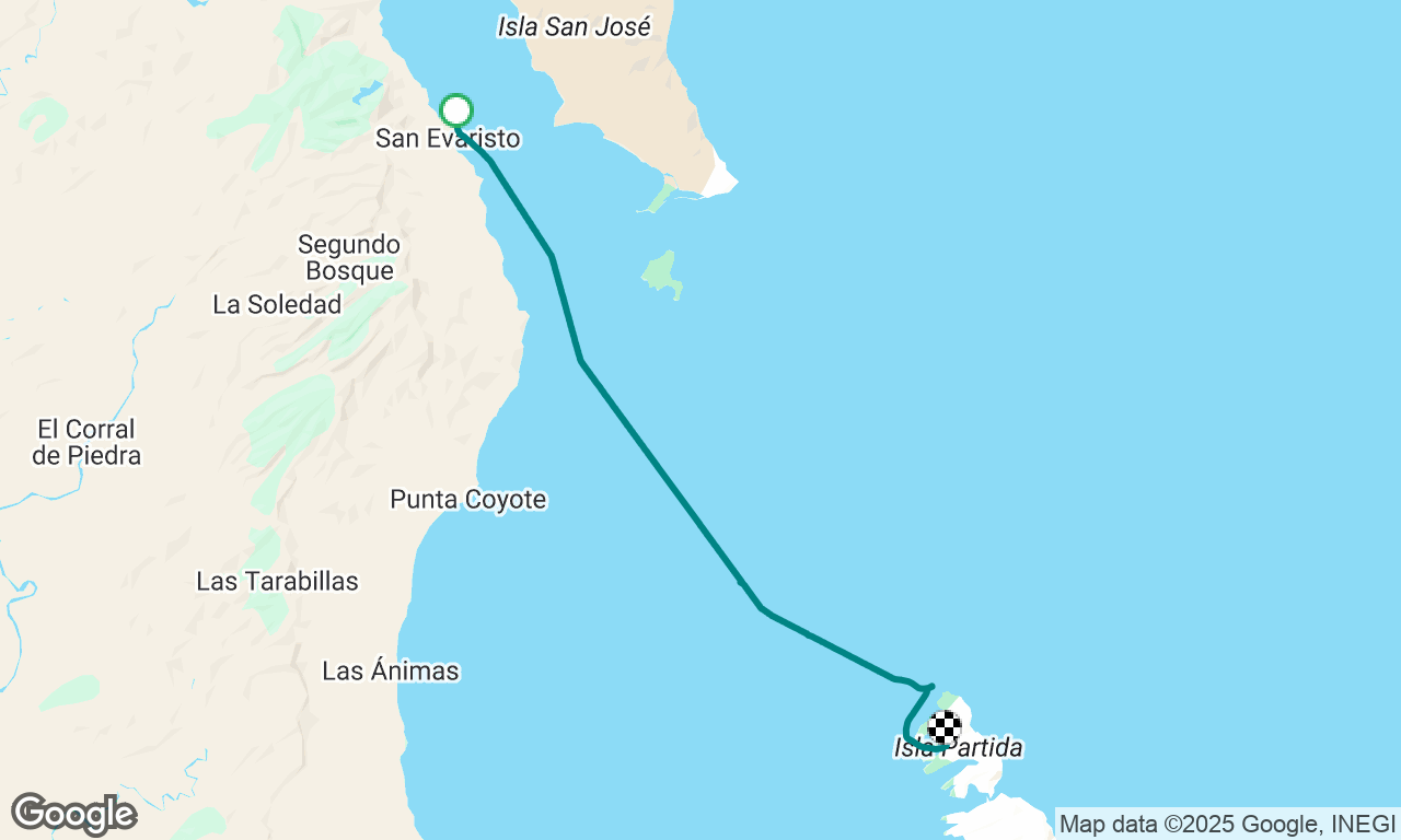 San Evaristo to Ensenada Grande 