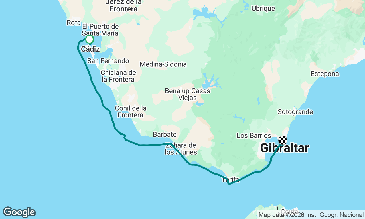 Voyage map