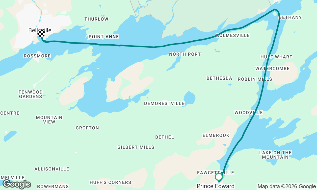 Voyage map