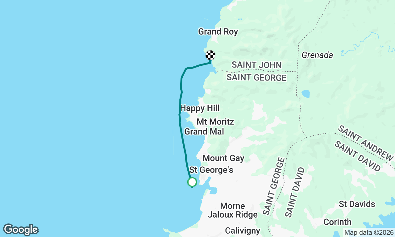 Voyage map
