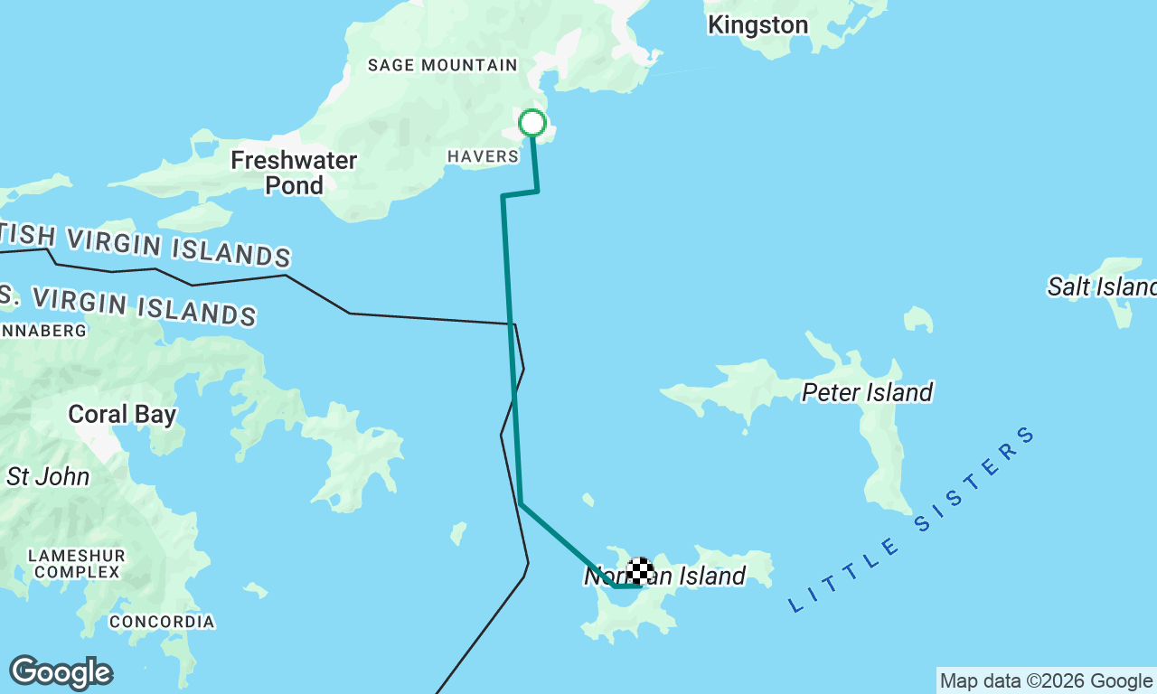 Voyage map
