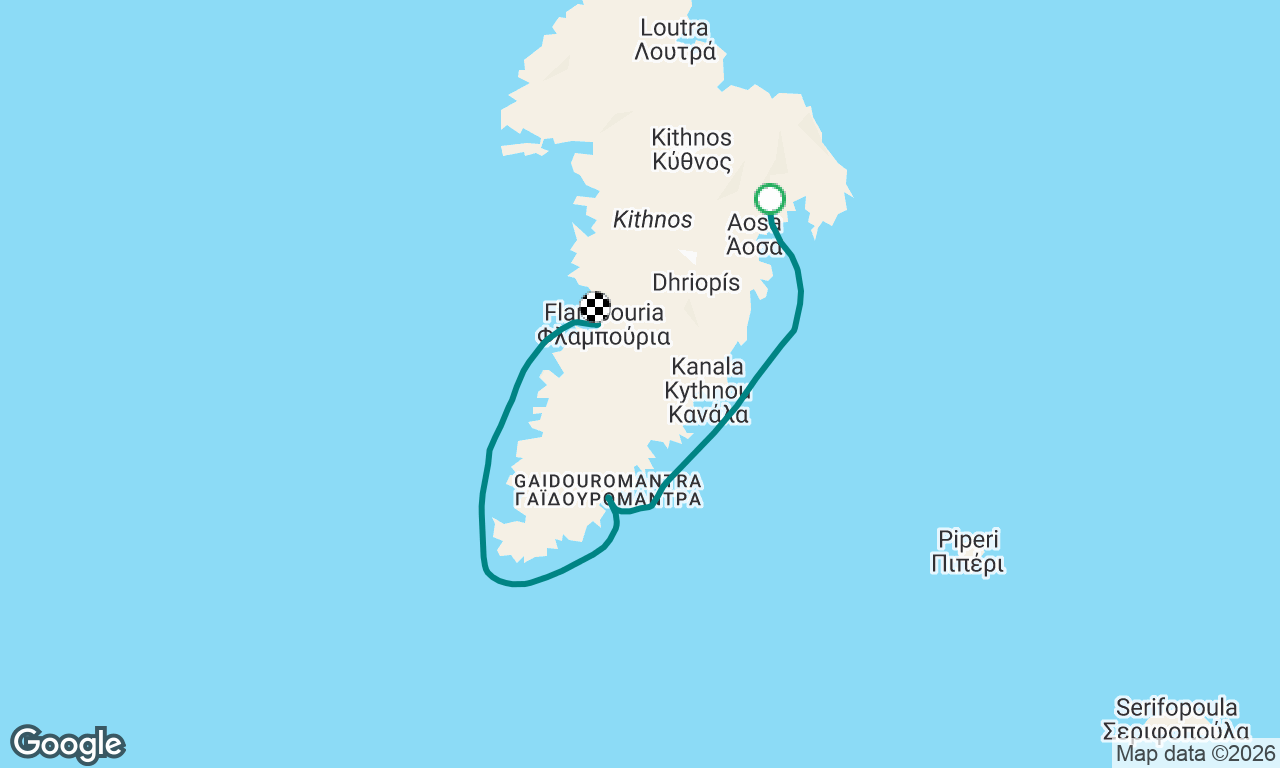 Voyage map