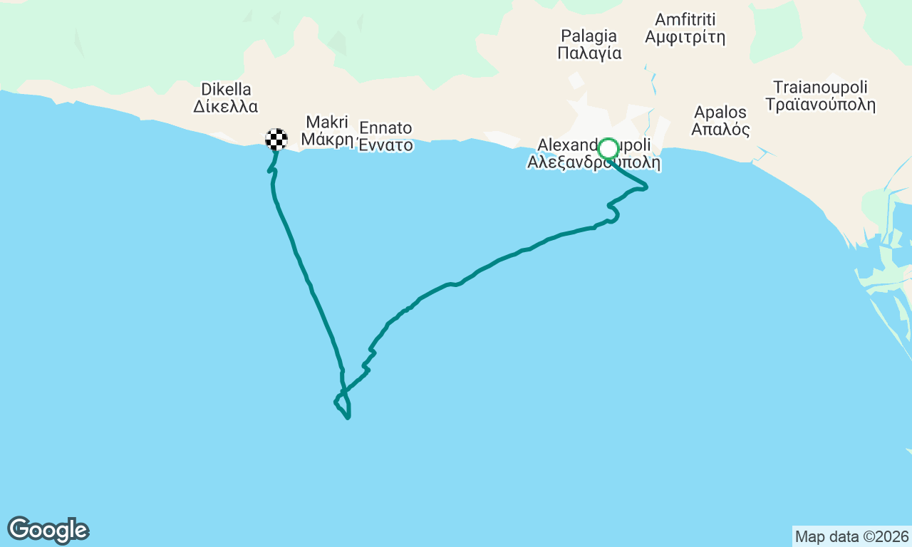 Voyage map
