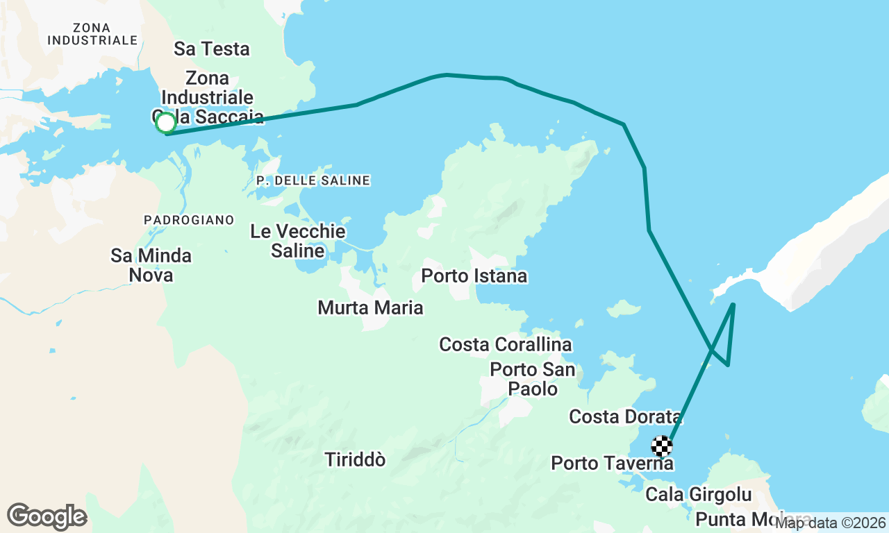 Voyage map