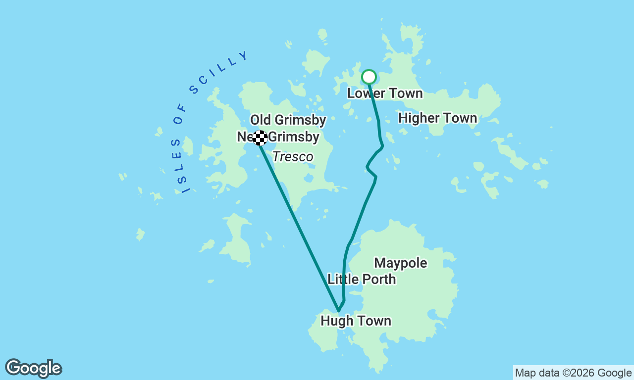 Shallow water manoeuvres Scilly