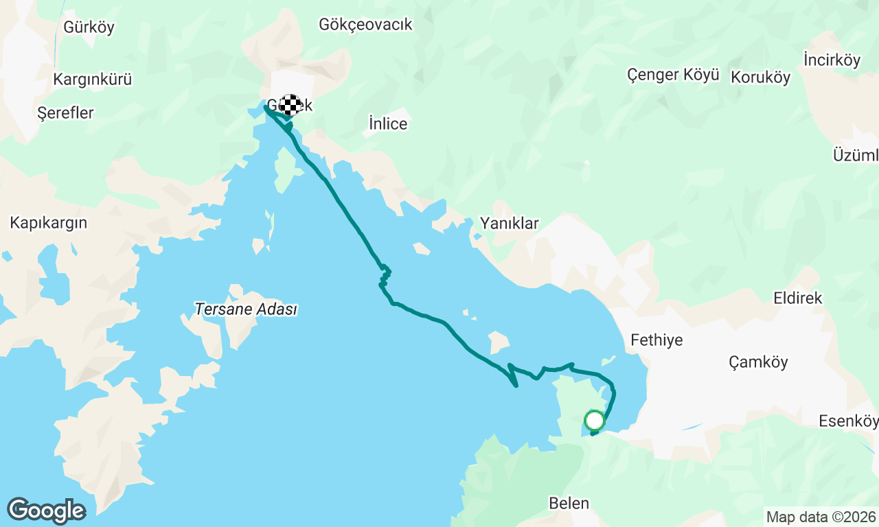 Voyage map