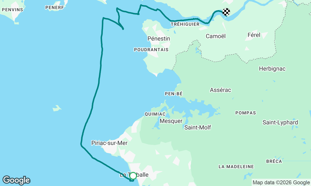 Voyage map