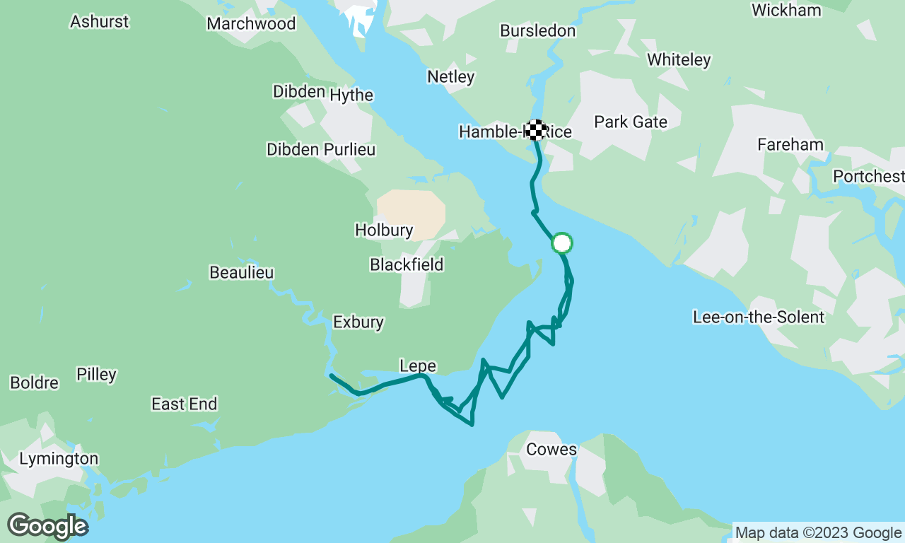 Hamble-Beaulieu and back