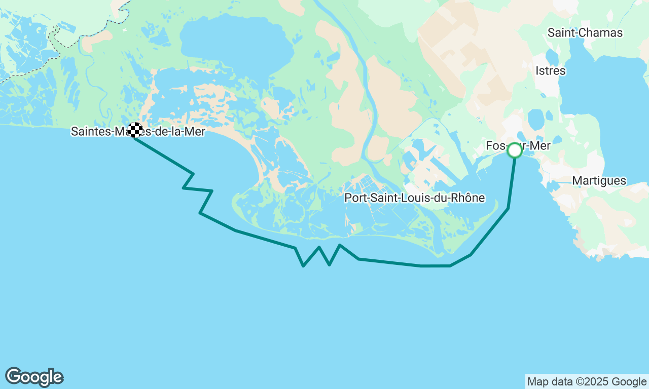 Voyage map