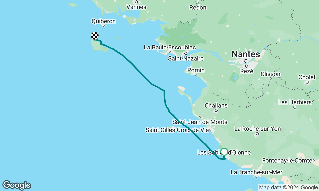 Les Sables to Belle-Ile