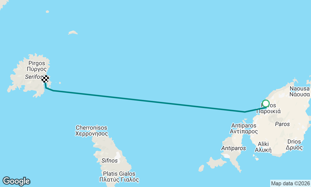 Voyage map