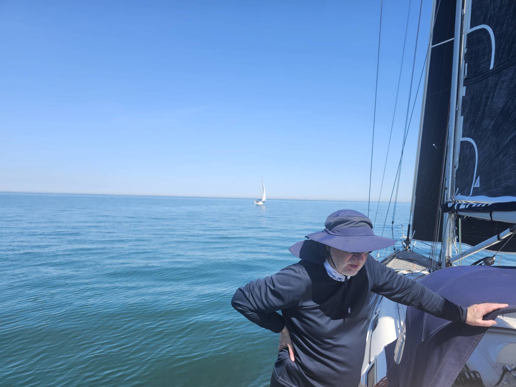 Light wind sail in Holyhead Bay_478CB65B-D49F-422A-B6D3-6333181CBC8D