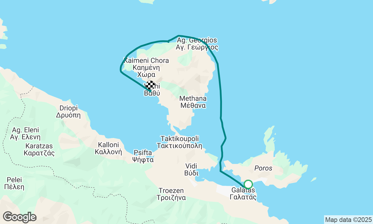 Voyage map