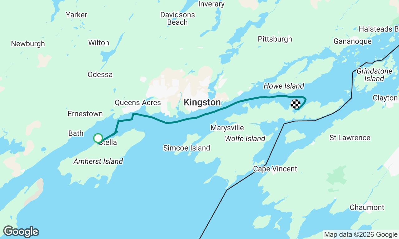 Voyage map