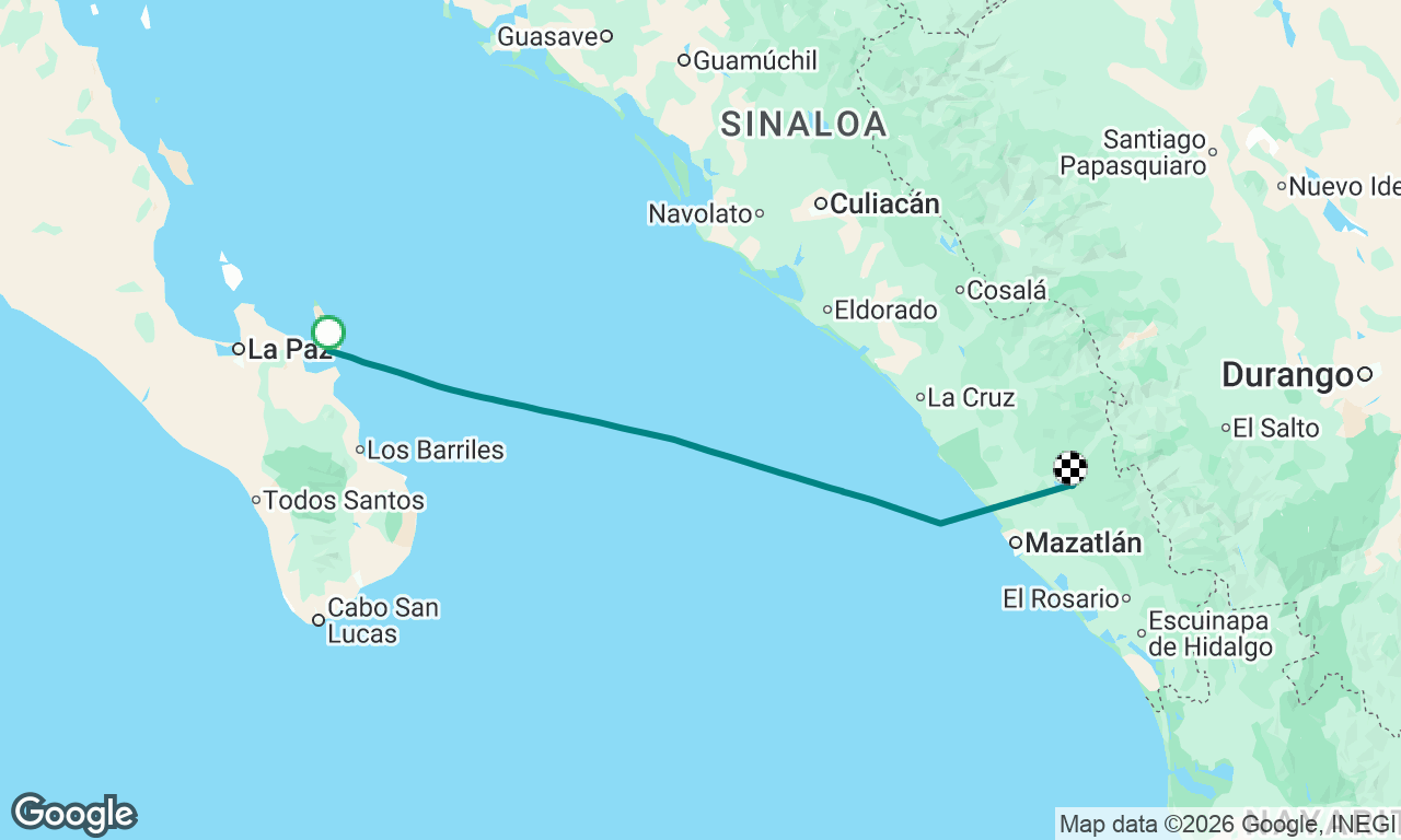 Voyage map