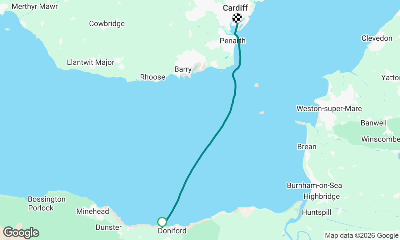 Watchet to Cardiff