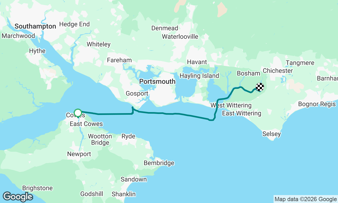 Cowes to Chichester 