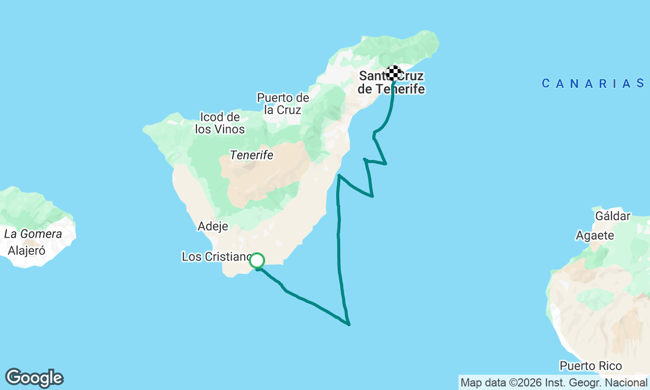 Voyage map
