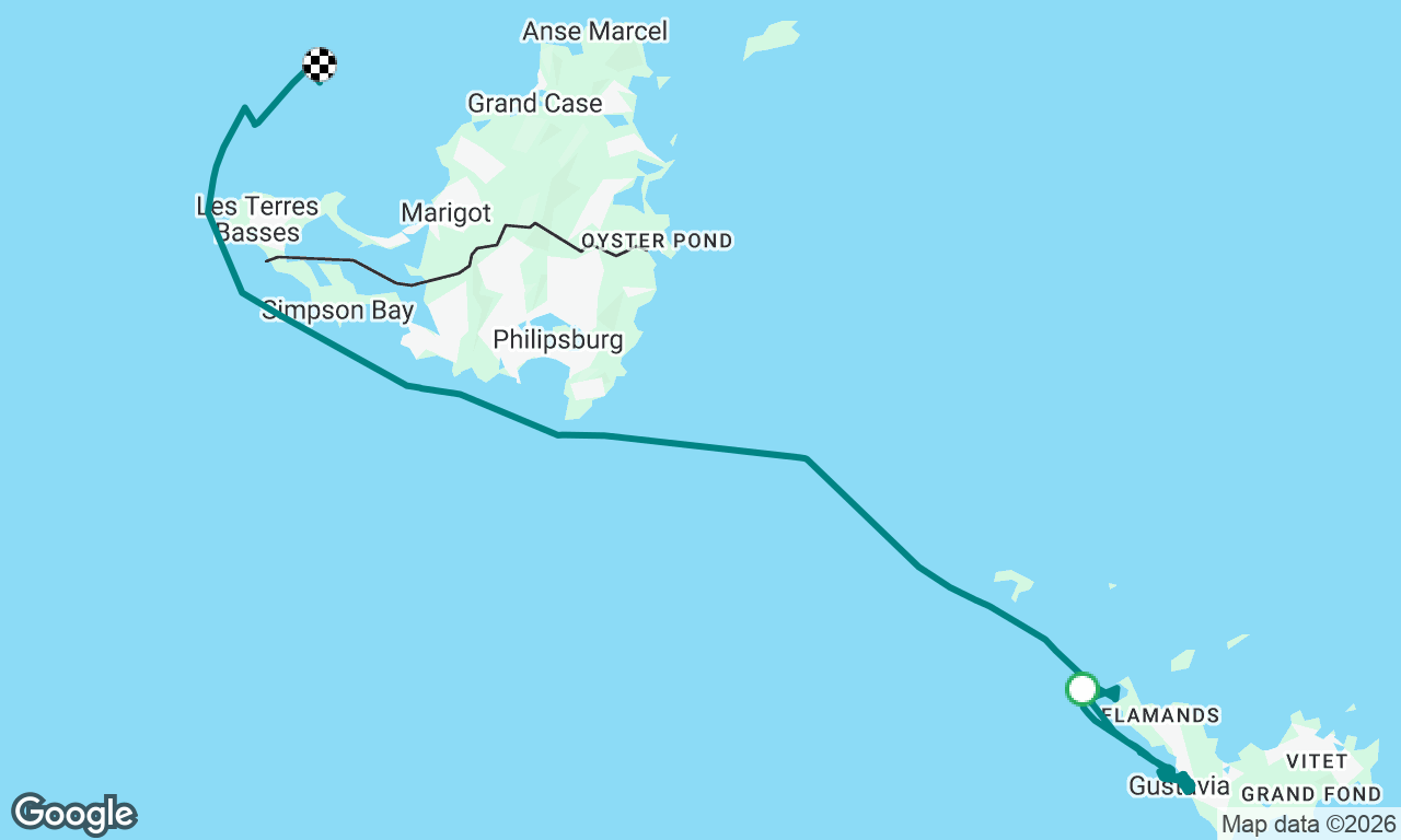 Voyage map