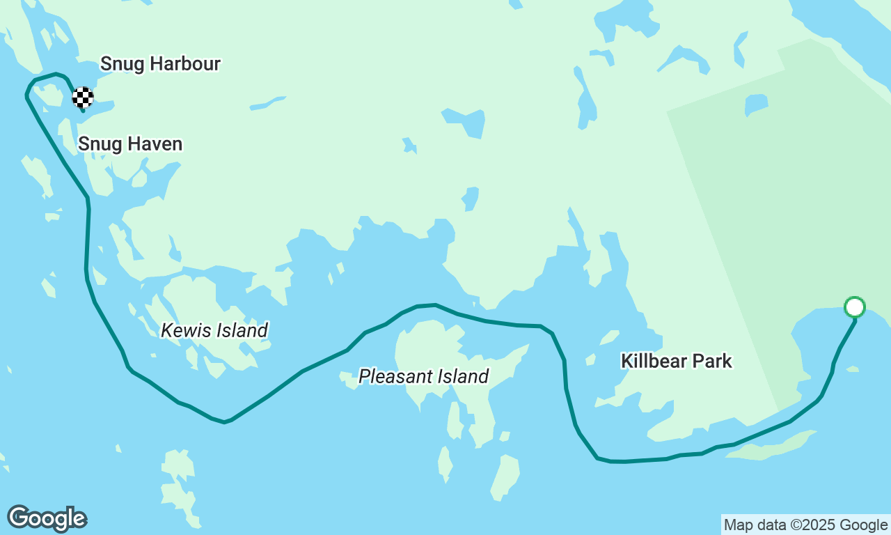Kilcoursie to Snug Harbour for Lunch