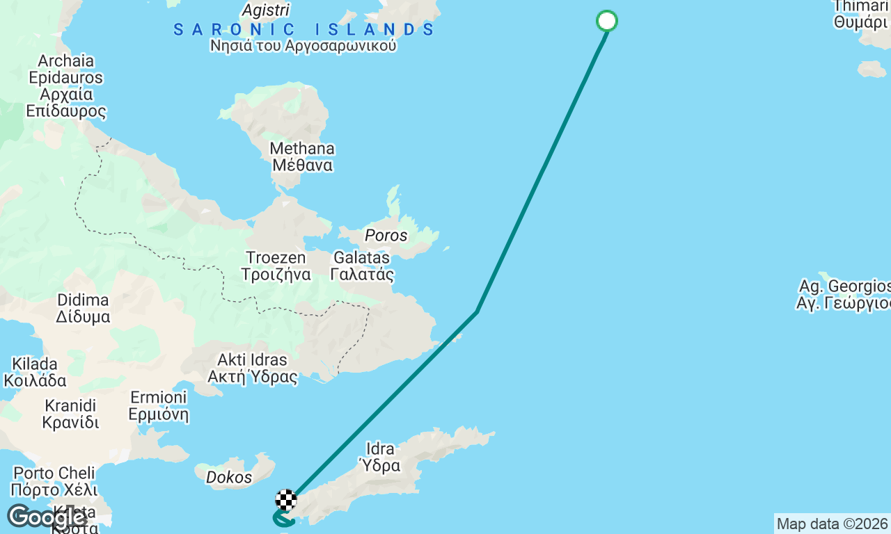 Voyage map