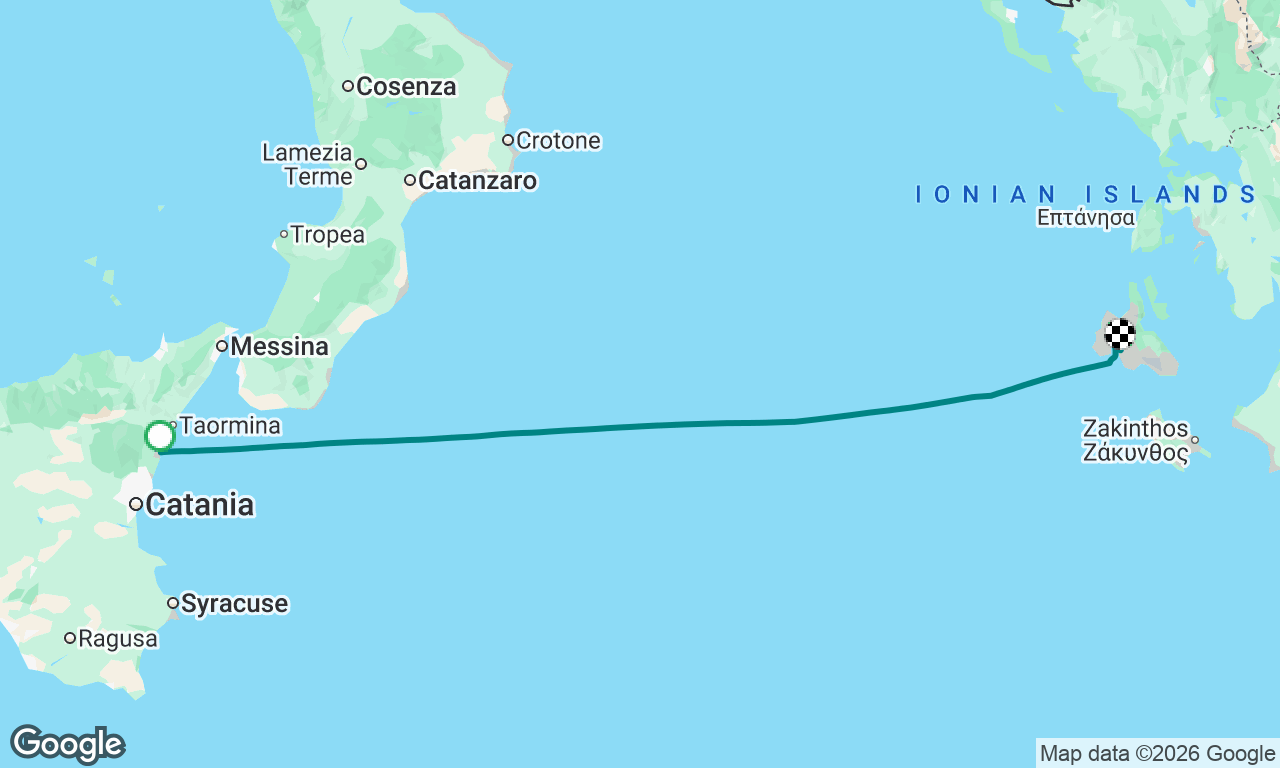Voyage map