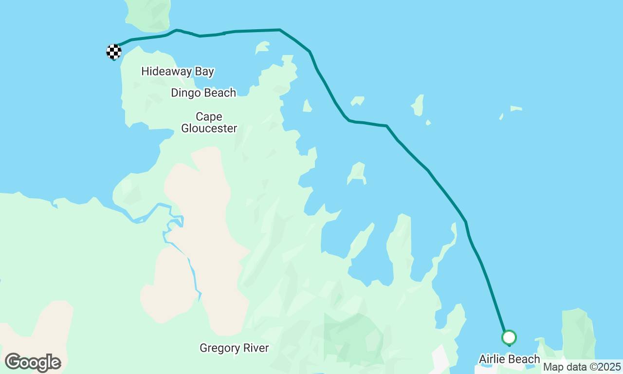 Airlie to Gloucester Is. passage