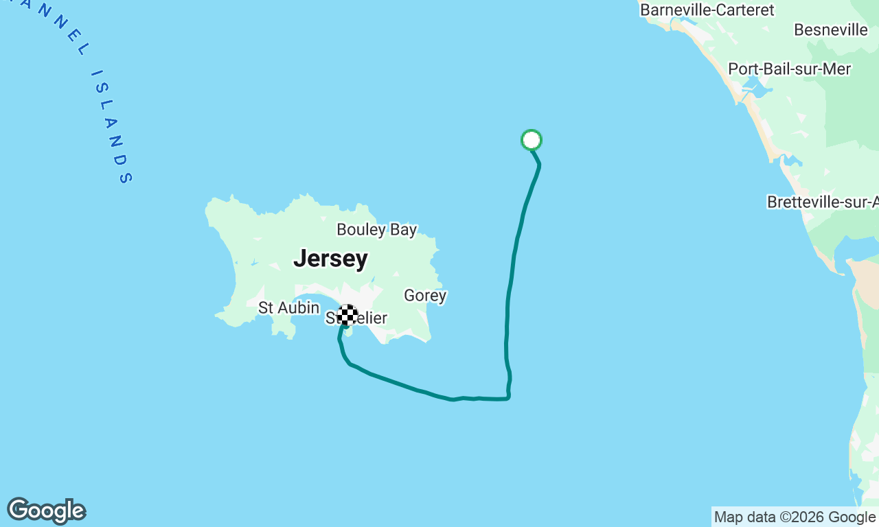 Return trip from The Ecrehou