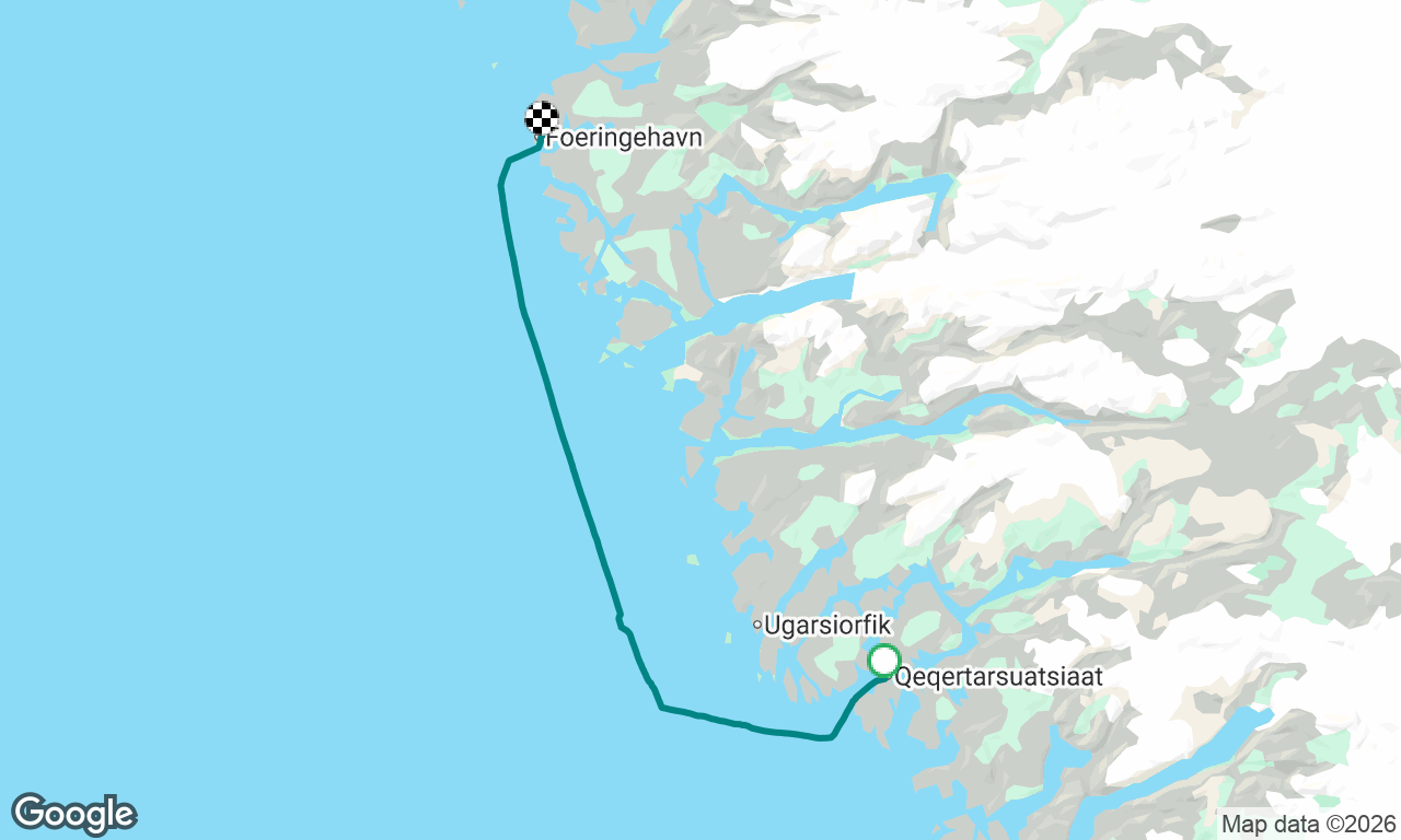 Fiskenæs to Faeringshavn