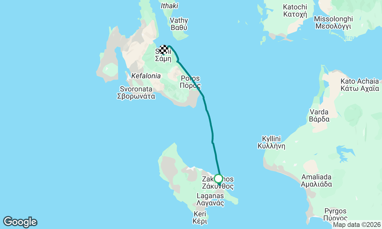 Voyage map