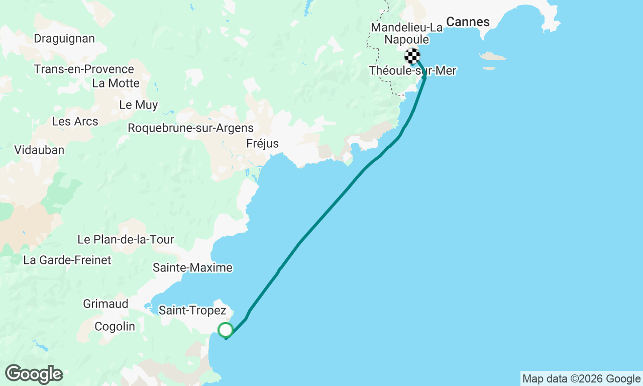 Voyage map