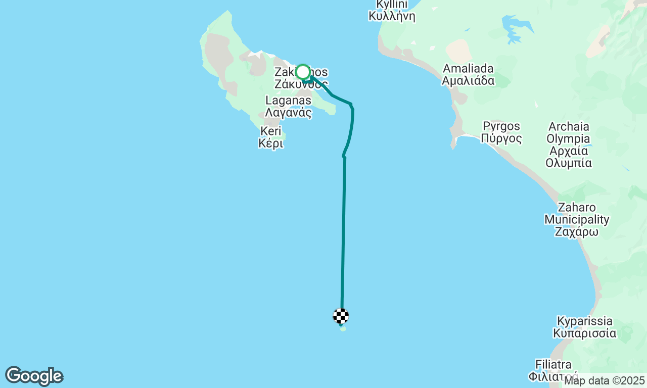 Zakynthos->Strofades