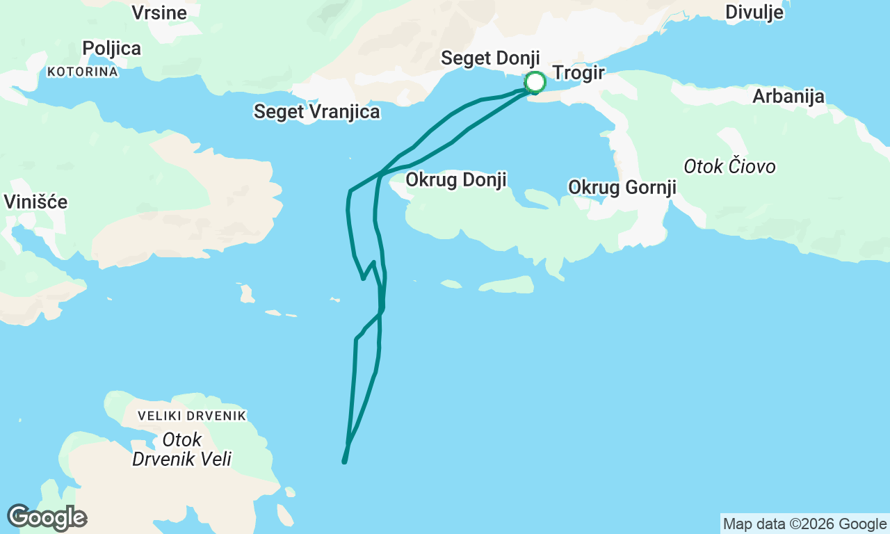 Voyage map