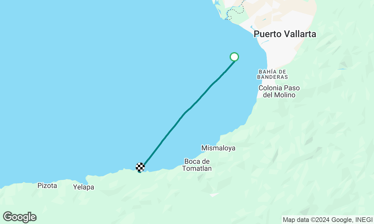 sunset sail marina Vallarta to Yelapa 