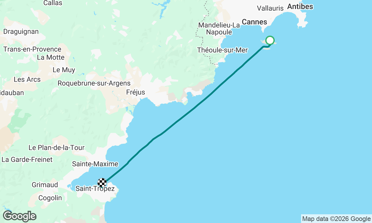 To saint tropez