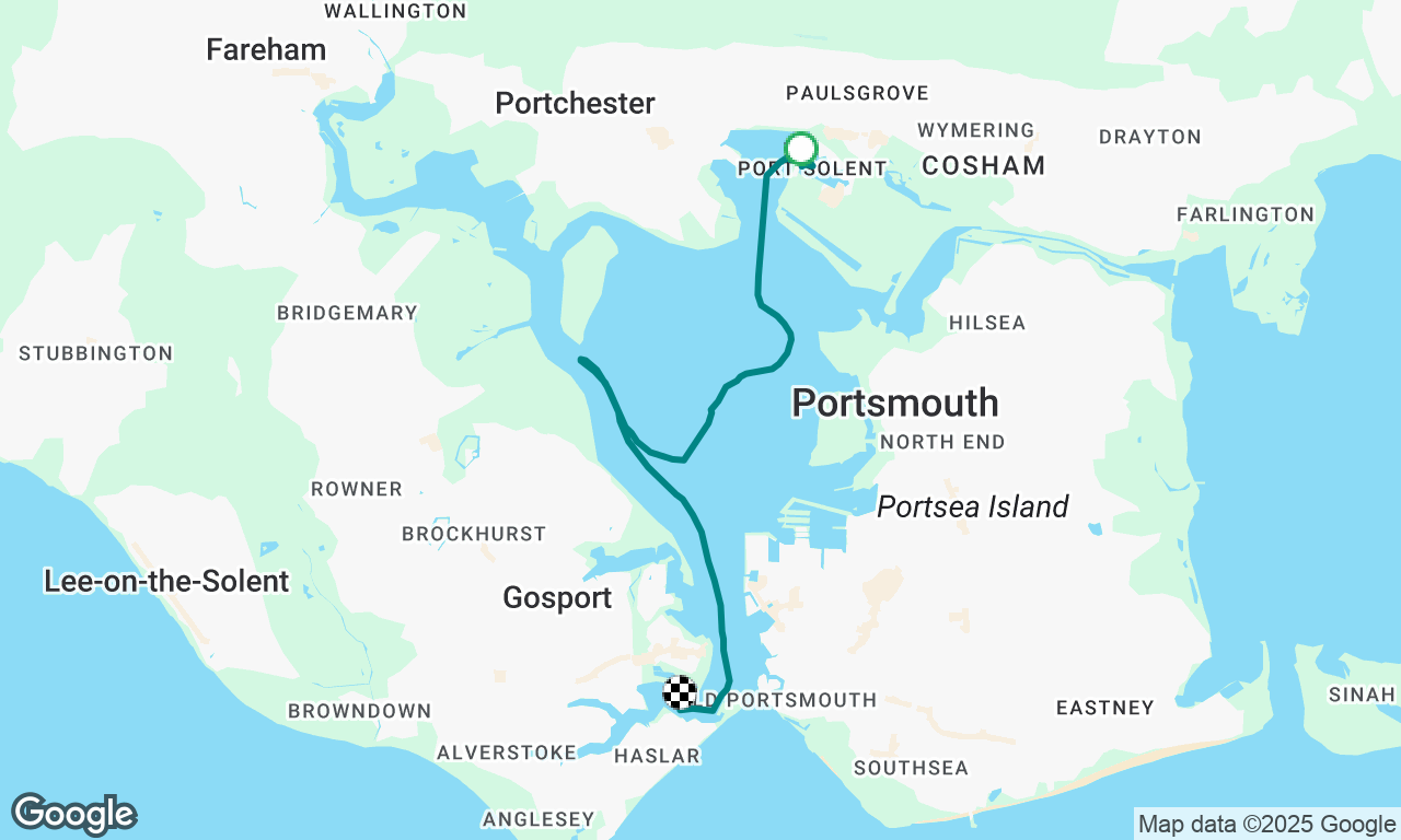 Day Skipper Day 5 - Port Solent to Gosport 