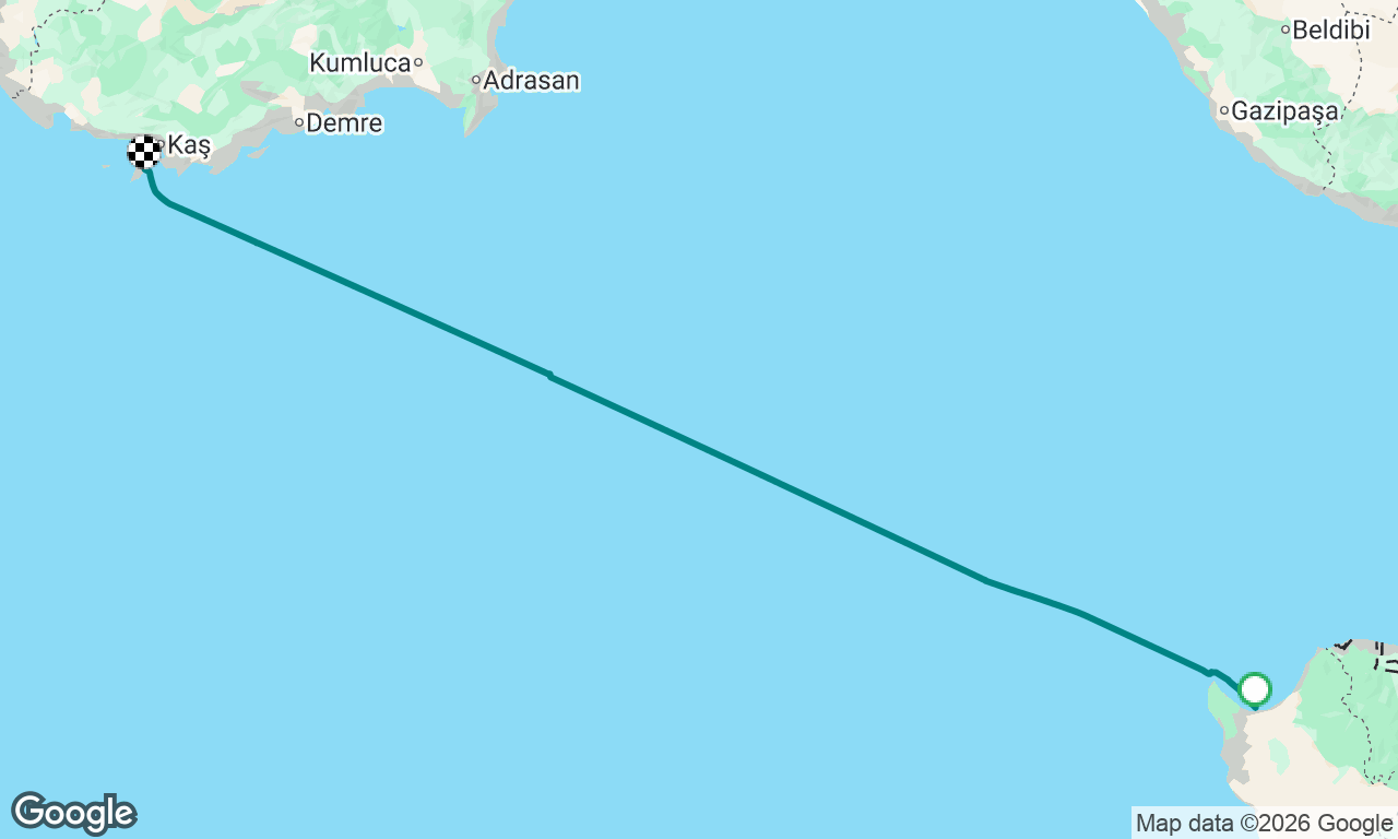 Voyage map