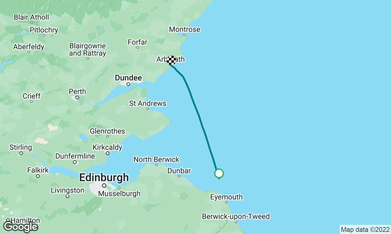 Eyemouth to Arbroath 