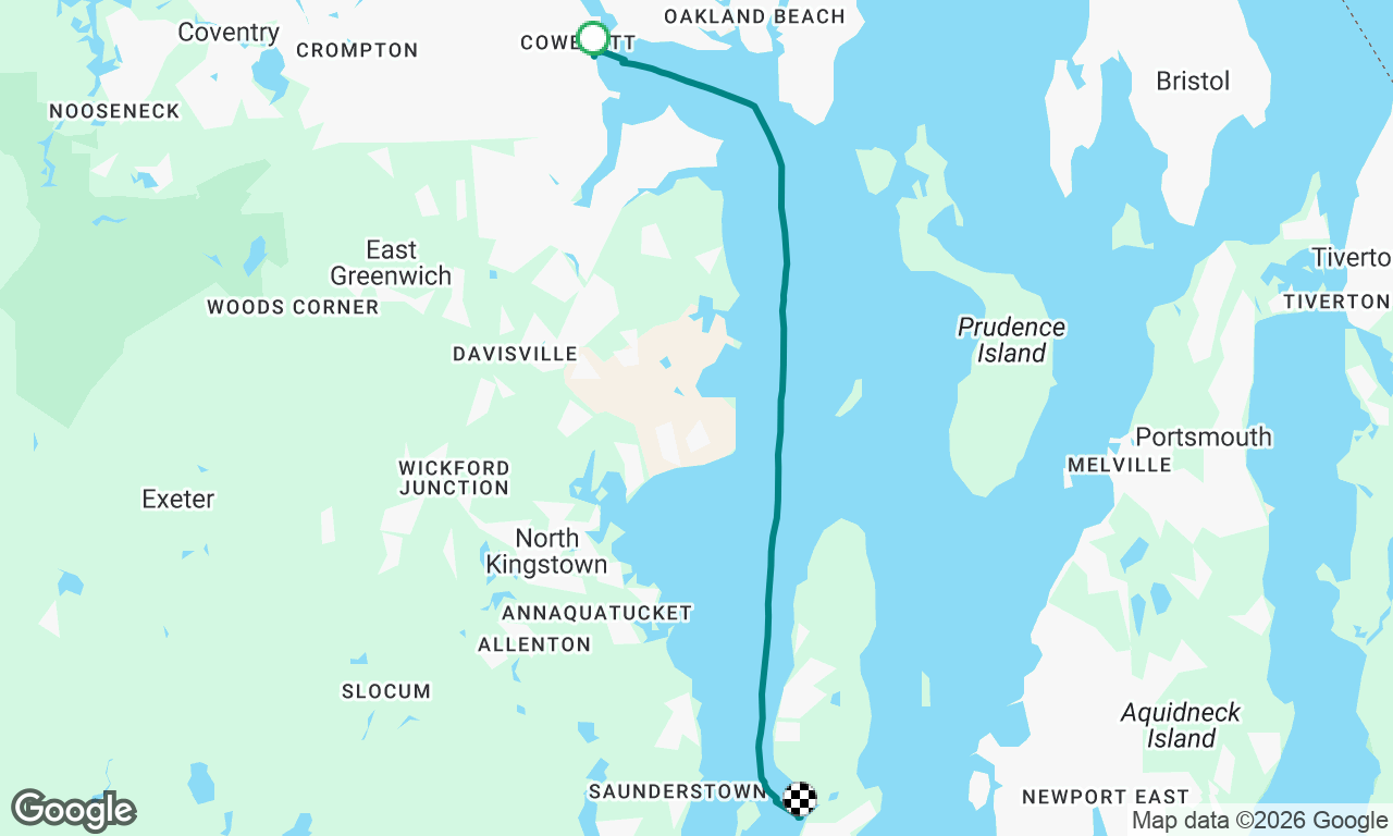 Greenwich Bay to Dutch Harbor