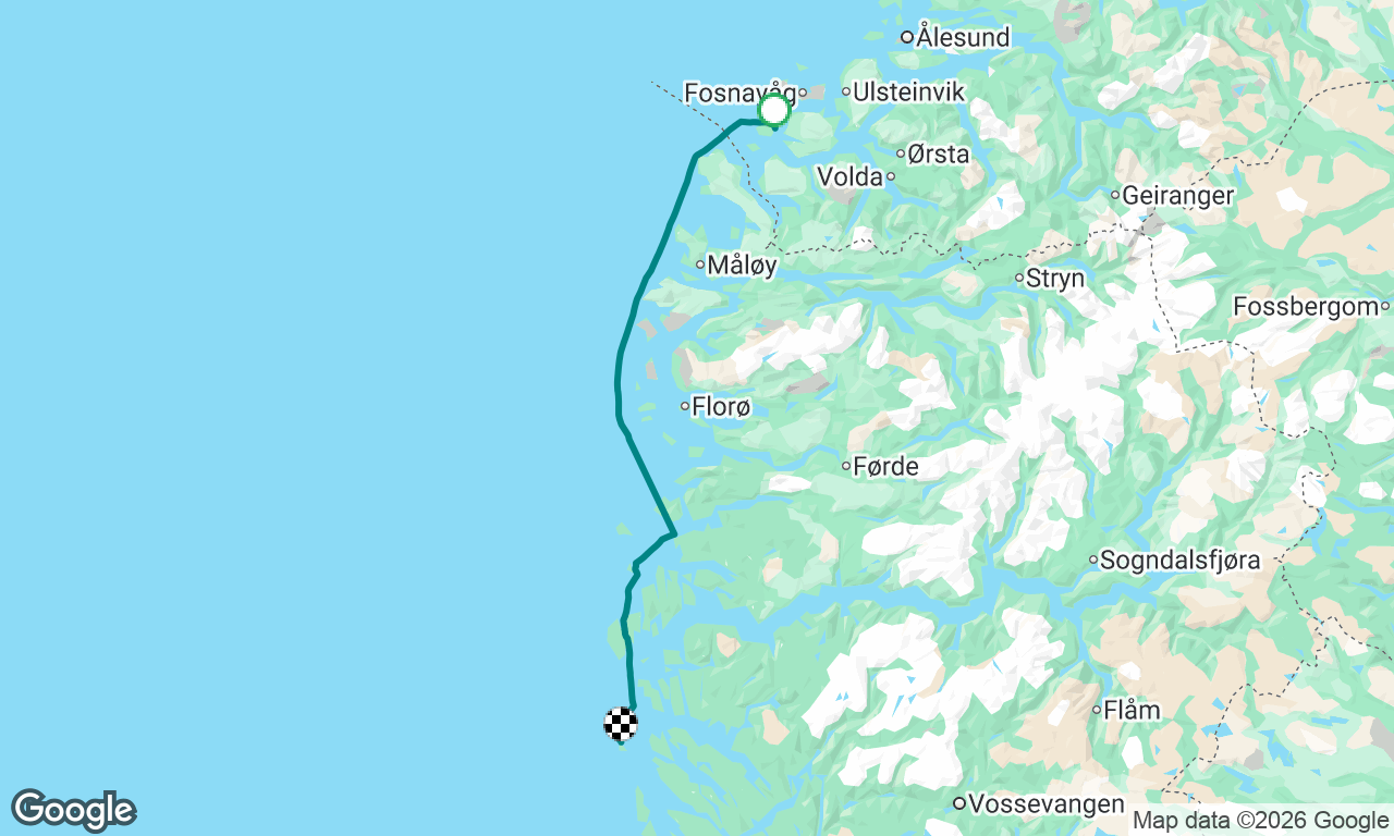 Voyage map