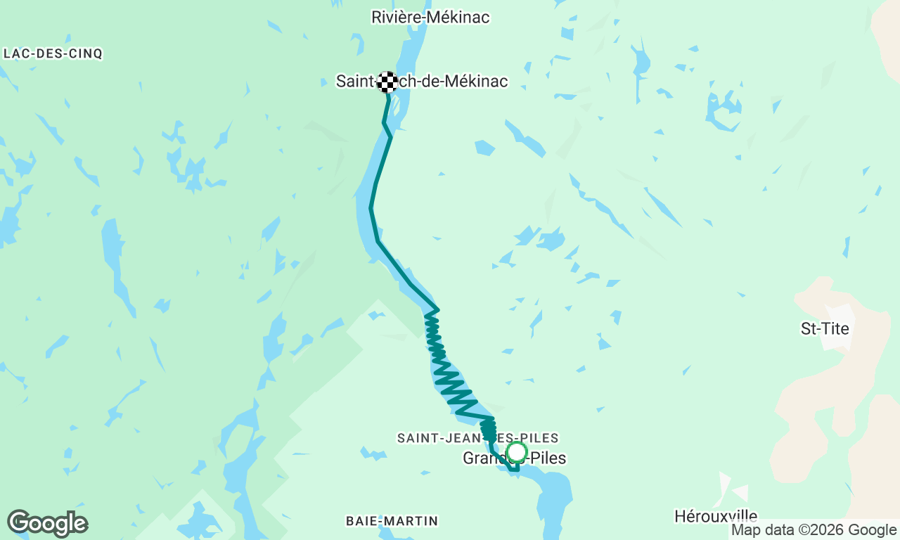 Voyage map