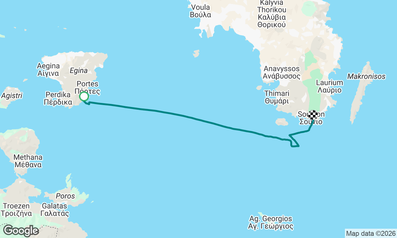Voyage map