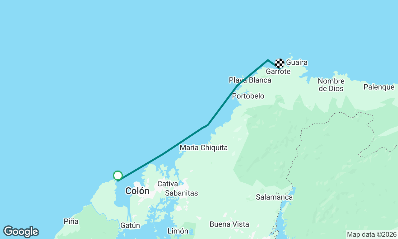 Shelter Bay Marina to Linton Bay Marina Panama